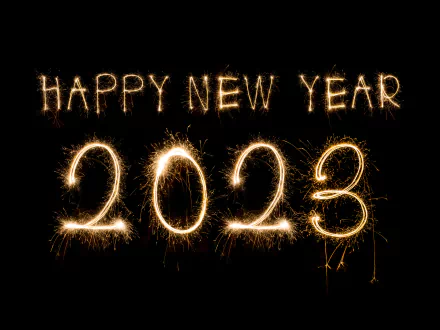 Happy New Year holiday New Year 2023 HD Desktop Wallpaper | Background Image