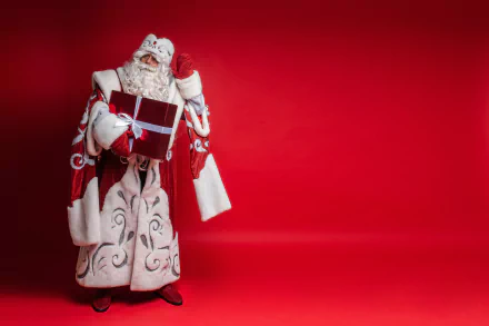 Santa holiday Christmas HD Desktop Wallpaper | Background Image