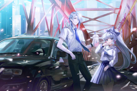  Kamisato Ayaka &amp; Kamisato Ayato by PinPin