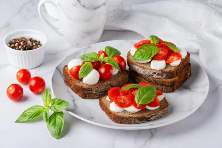 still life food toast HD Desktop Wallpaper | Background Image