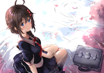  Shigure - Kantai Collection by Hokekiyo