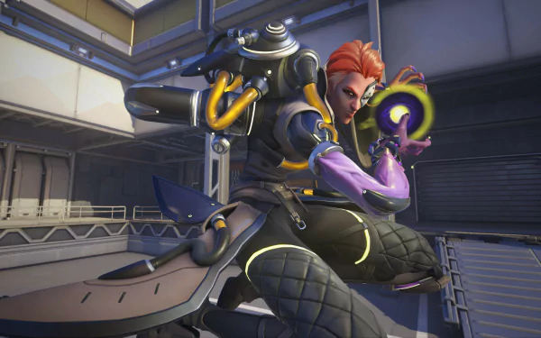 Moira (Overwatch) video game Overwatch 2 HD Desktop Wallpaper | Background Image