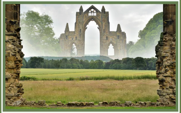  Guisborough Priory - The Arch View