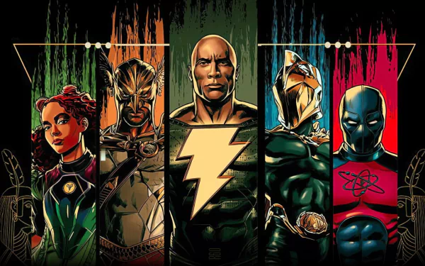 movie Black Adam HD Desktop Wallpaper | Background Image