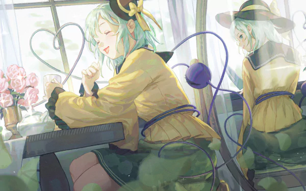 Koishi Komeiji Anime Touhou HD Desktop Wallpaper | Background Image