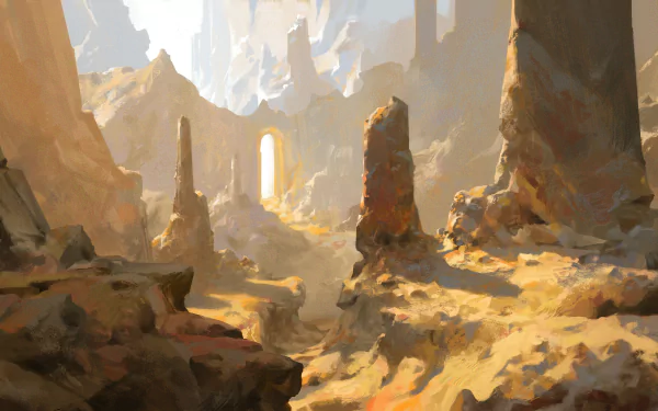fantasy portal HD Desktop Wallpaper | Background Image