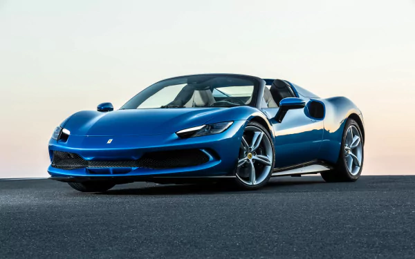 vehicle Ferrari 296 GTS HD Desktop Wallpaper | Background Image