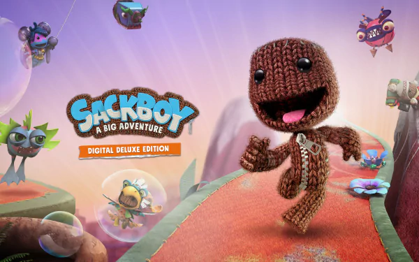 video game Sackboy: A Big Adventure HD Desktop Wallpaper | Background Image