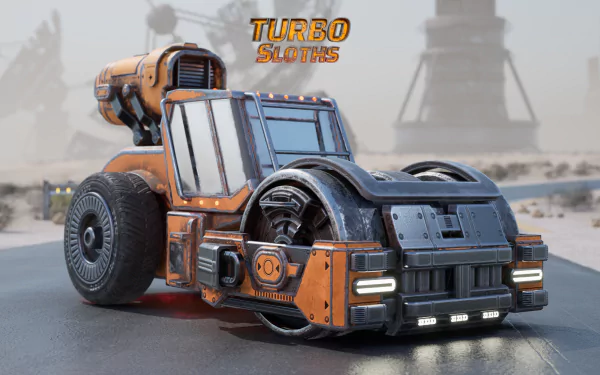 video game Turbo Sloths HD Desktop Wallpaper | Background Image