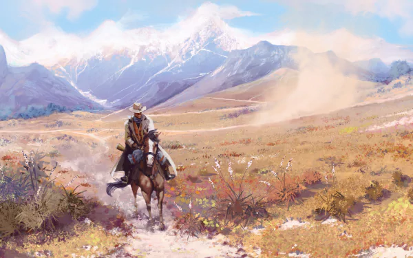 cowboy wild west video game Wild West Dynasty HD Desktop Wallpaper | Background Image