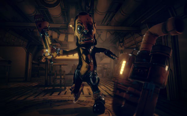 video game Bendy and the Dark Revival HD Desktop Wallpaper | Background Image