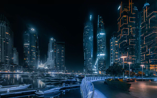 skyscraper man made Dubai HD Desktop Wallpaper | Background Image