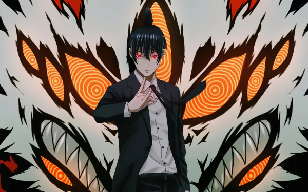 Fox Devil (Chainsaw Man) Aki Hayakawa Anime Chainsaw Man HD Desktop Wallpaper | Background Image