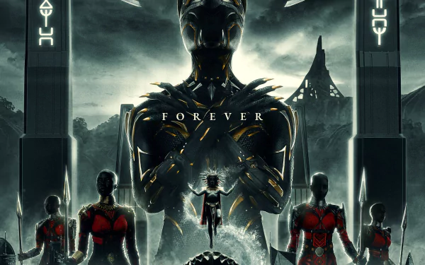 movie Black Panther: Wakanda Forever HD Desktop Wallpaper | Background Image