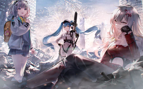 video game NIKKE Goddess of Victory HD Desktop Wallpaper | Background Image