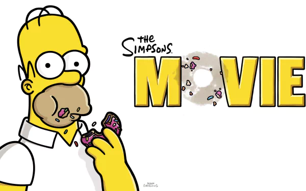 Homer Simpson movie the simpsons movie HD Desktop Wallpaper | Background Image