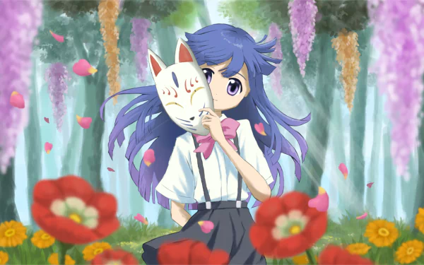 Furude Rika Anime Higurashi When They Cry HD Desktop Wallpaper | Background Image