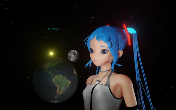  Hatsune Miku Blender Full Moon