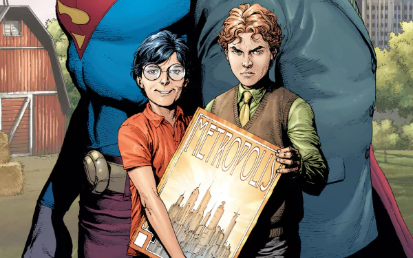 Comic Superman: Secret Origin HD Desktop Wallpaper | Background Image