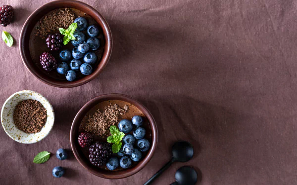 A delicious breakfast spread on a mesmerizing HD desktop wallpaper, perfect for morning motivation and a great start to the day.