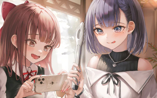 Anime friends HD Desktop Wallpaper | Background Image