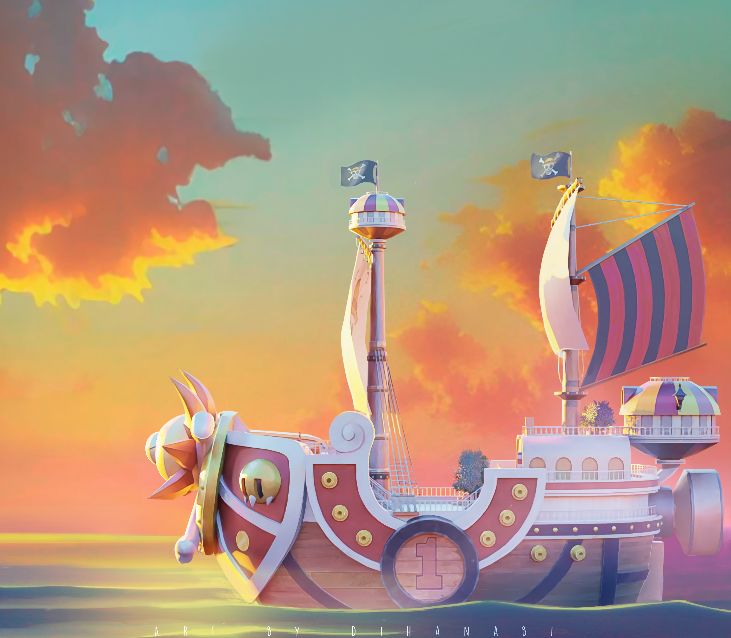 Thousand Sunny One Piece 4K Wallpaper #6.70