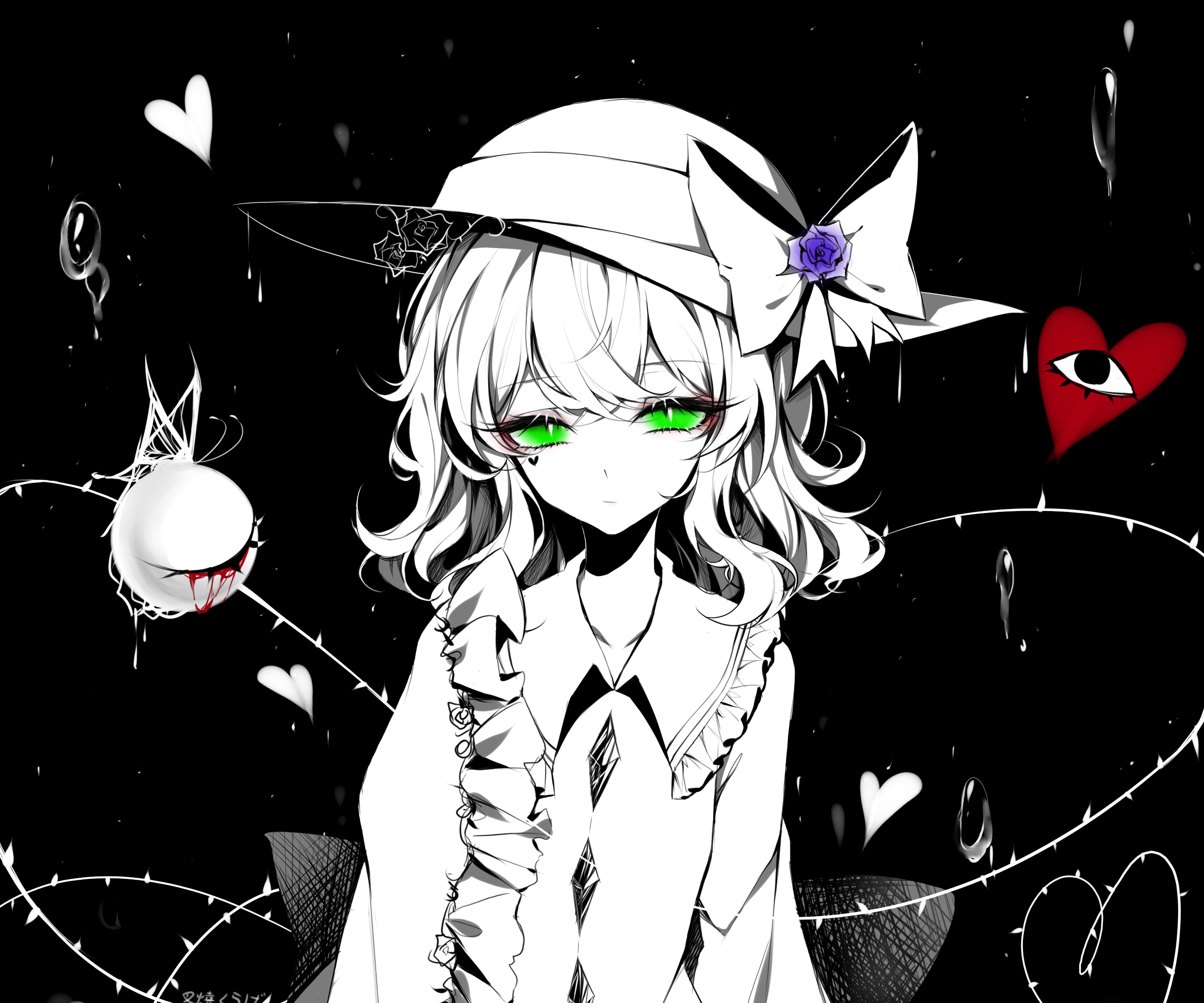 Download Koishi Komeiji Anime Touhou HD Wallpaper By Roastpork 318