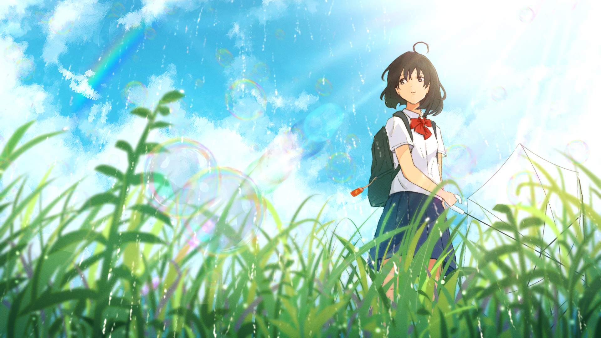 Anime Girl HD Wallpaper by 岡虎次郎/Oka Kojiro