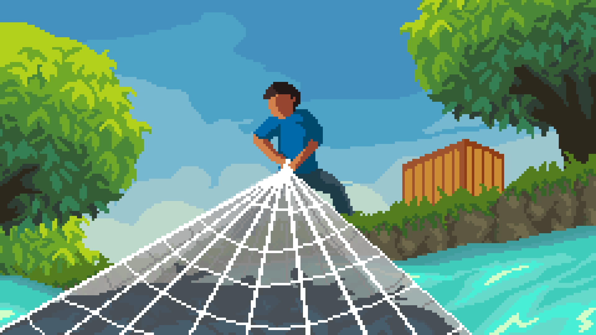 Download Video Game Aquaculture Land HD Wallpaper