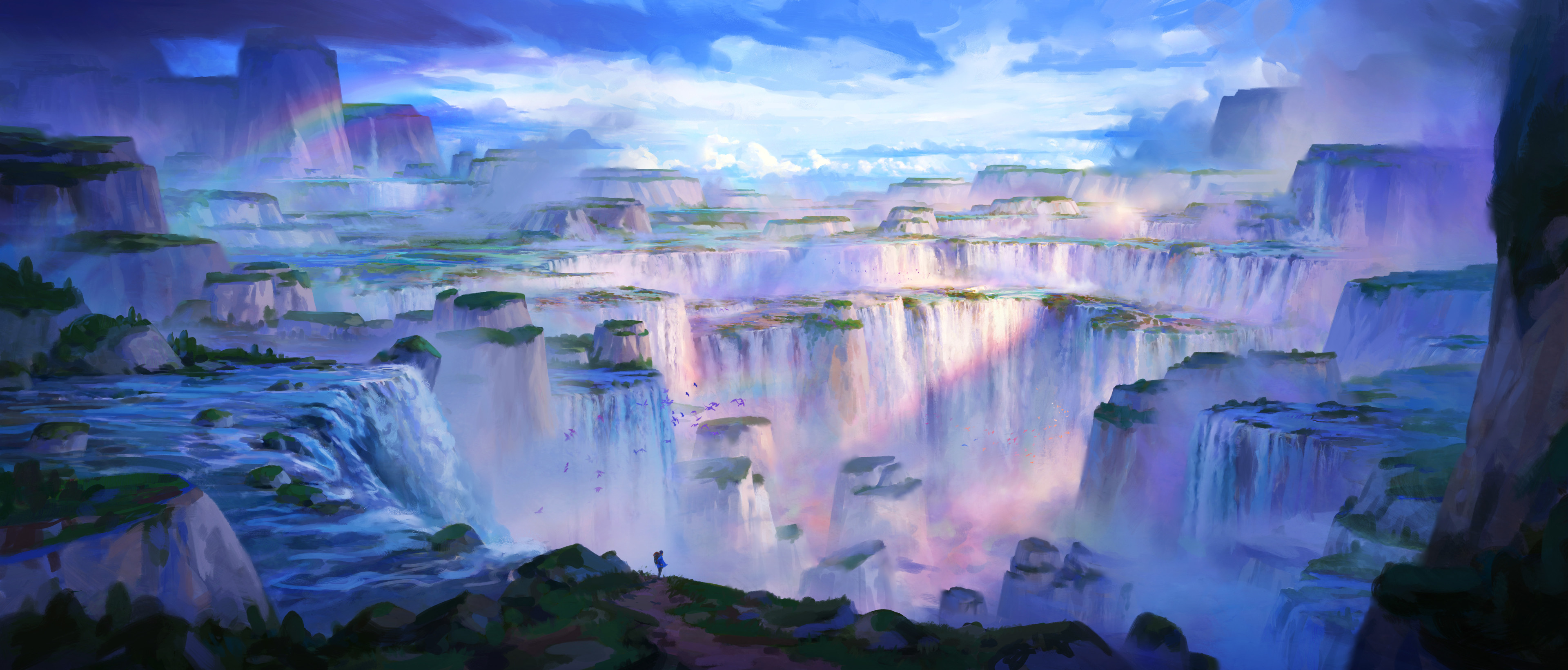 Land of waterfalls by Gavin O'Donnell