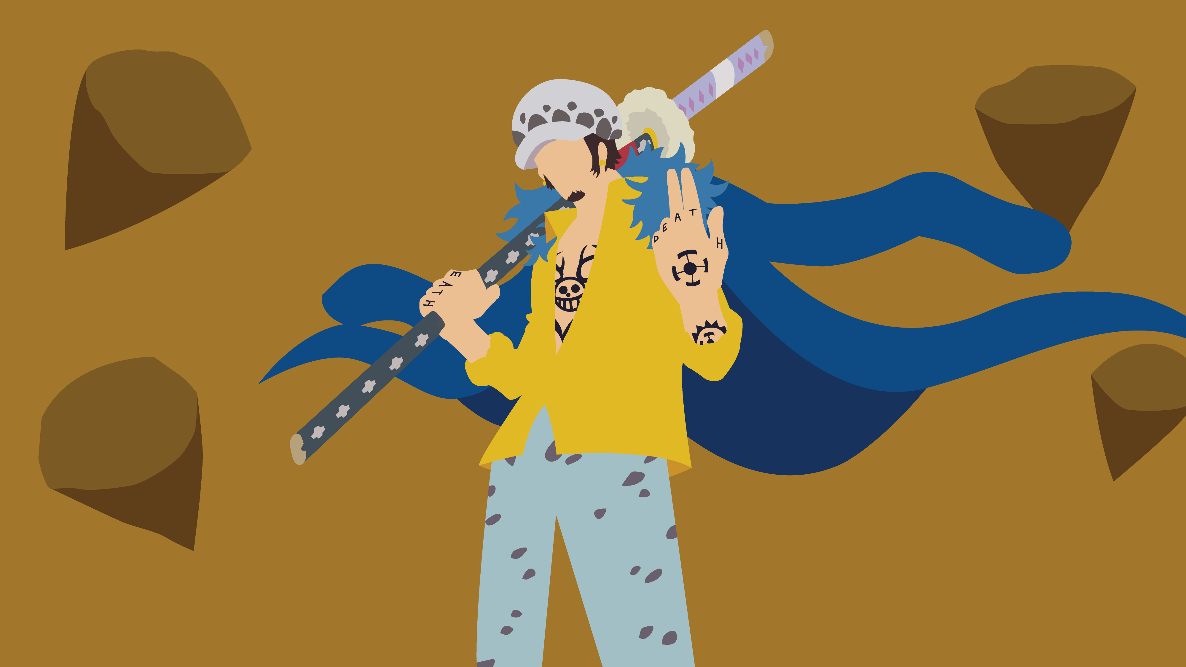 Trafalgar Law Desktop Wallpaper by deejssj on DeviantArt