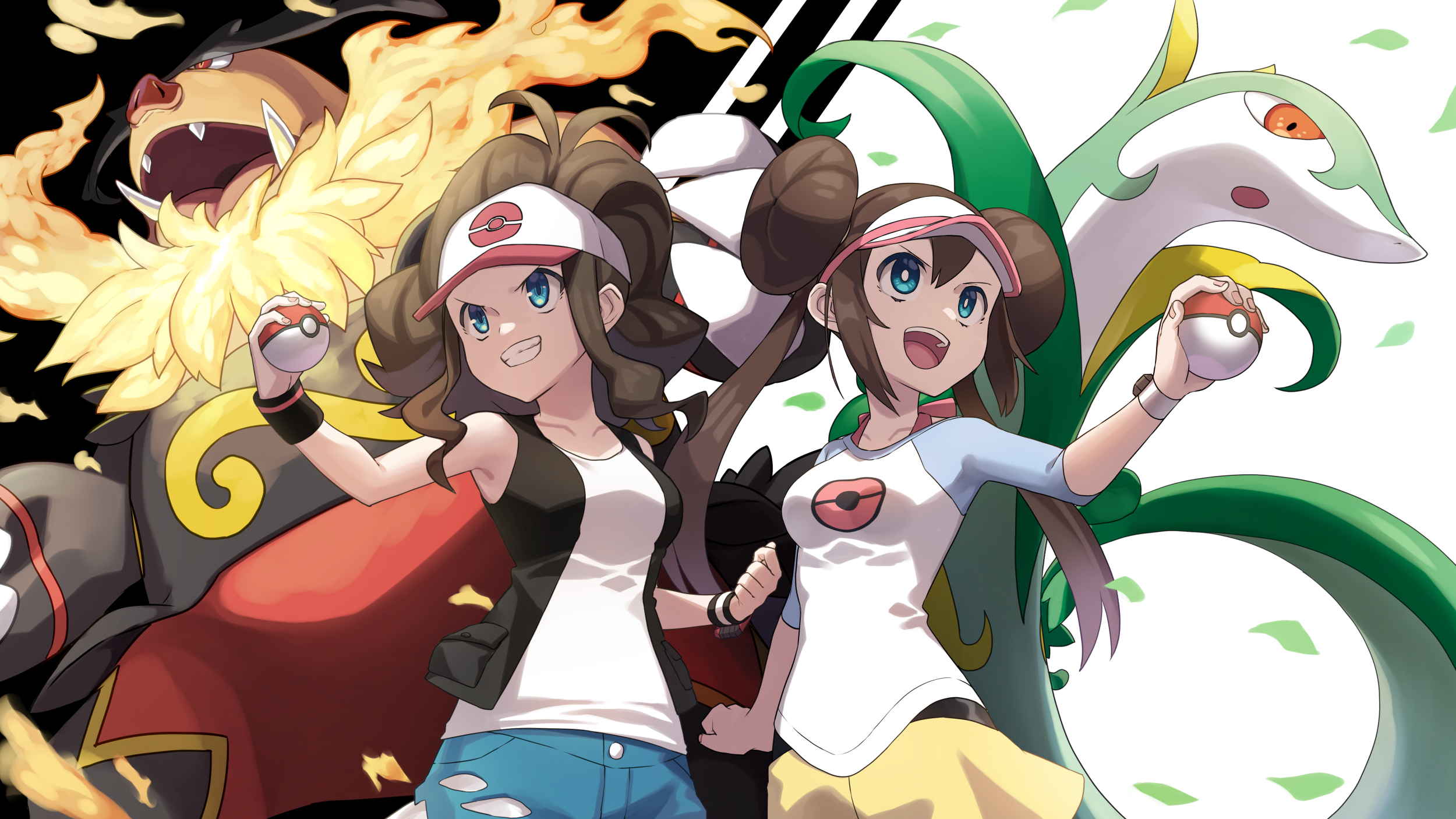 Video Game Pokemon: Black and White 2 HD Wallpaper