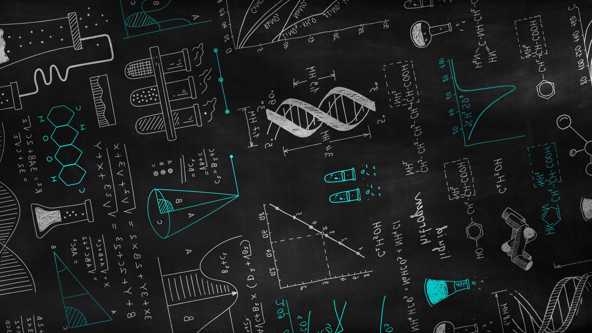 physics wallpaper chalkboard