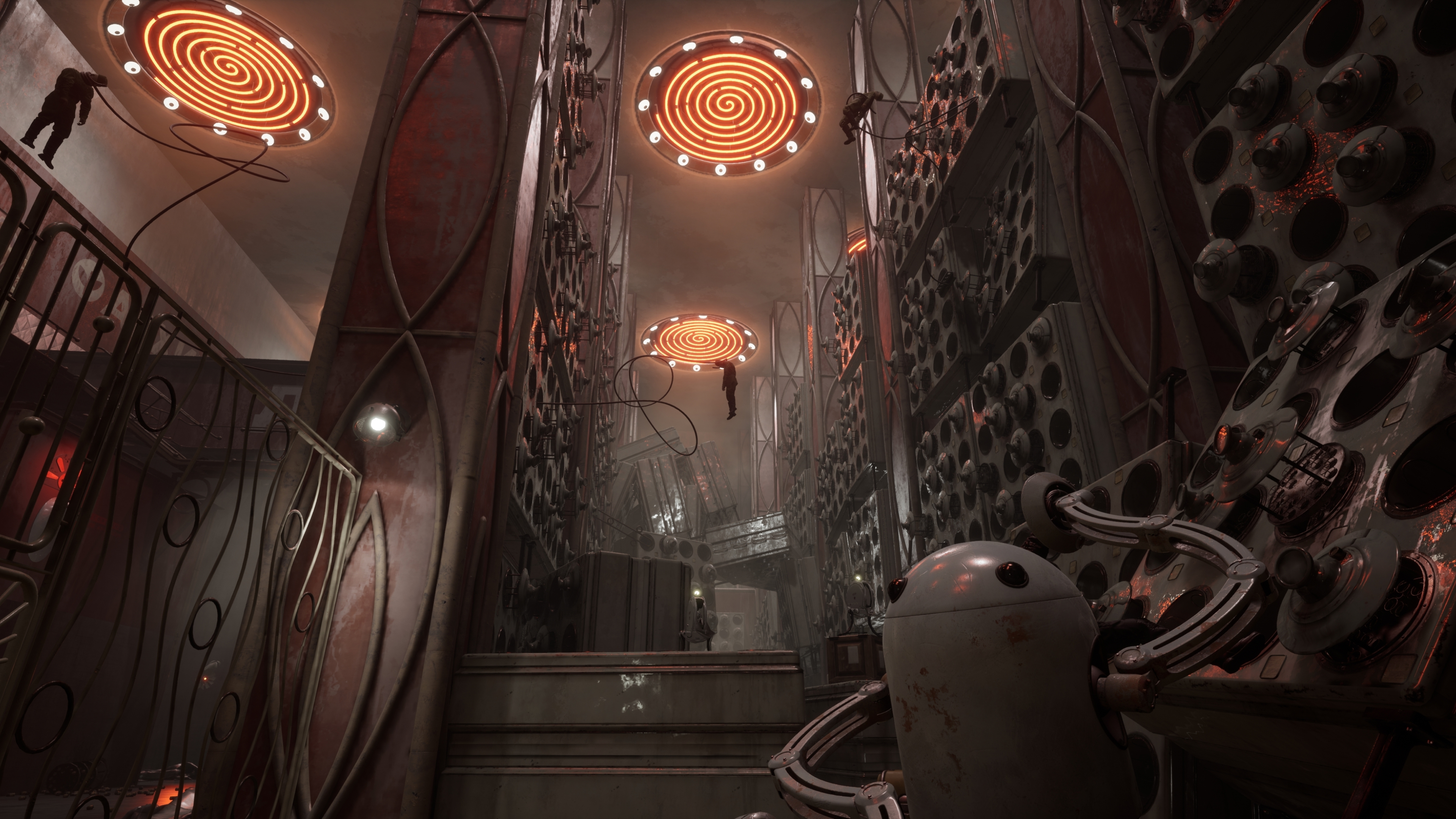 Atomic Heart Game HD Wallpaper - Futuristic Encounter