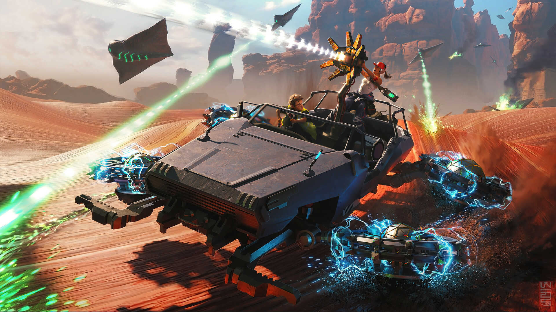 Download Sci Fi Vehicle HD Wallpaper by Buren A