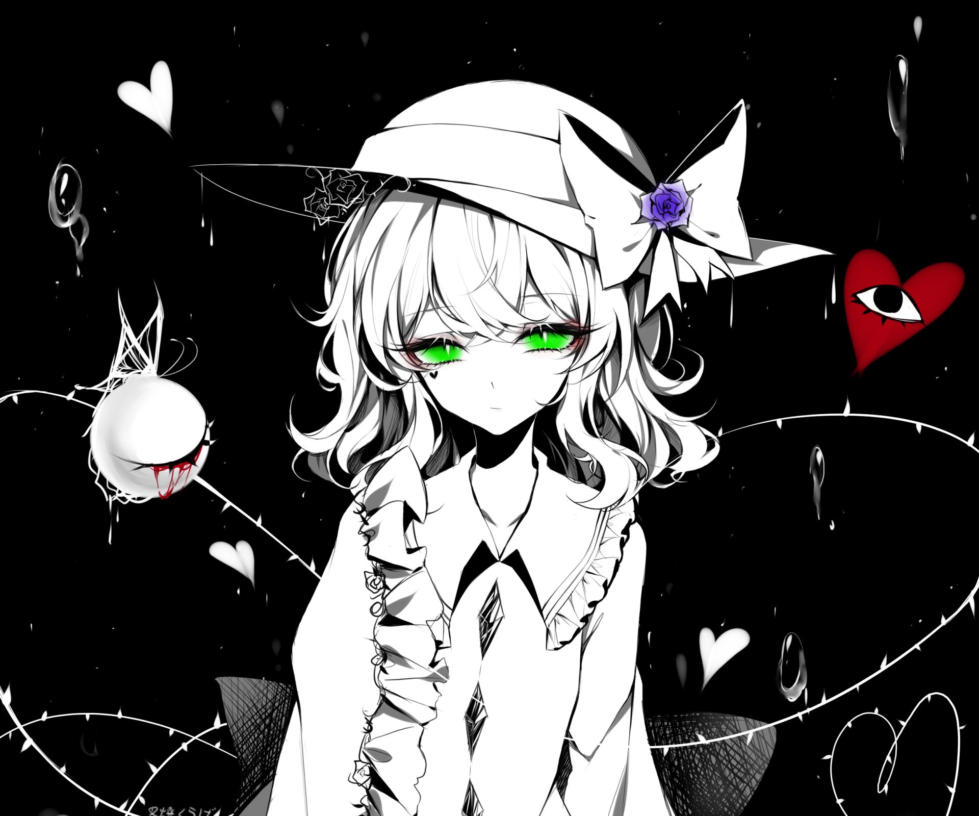 Download Koishi Komeiji Anime Touhou HD Wallpaper by Roastpork 318