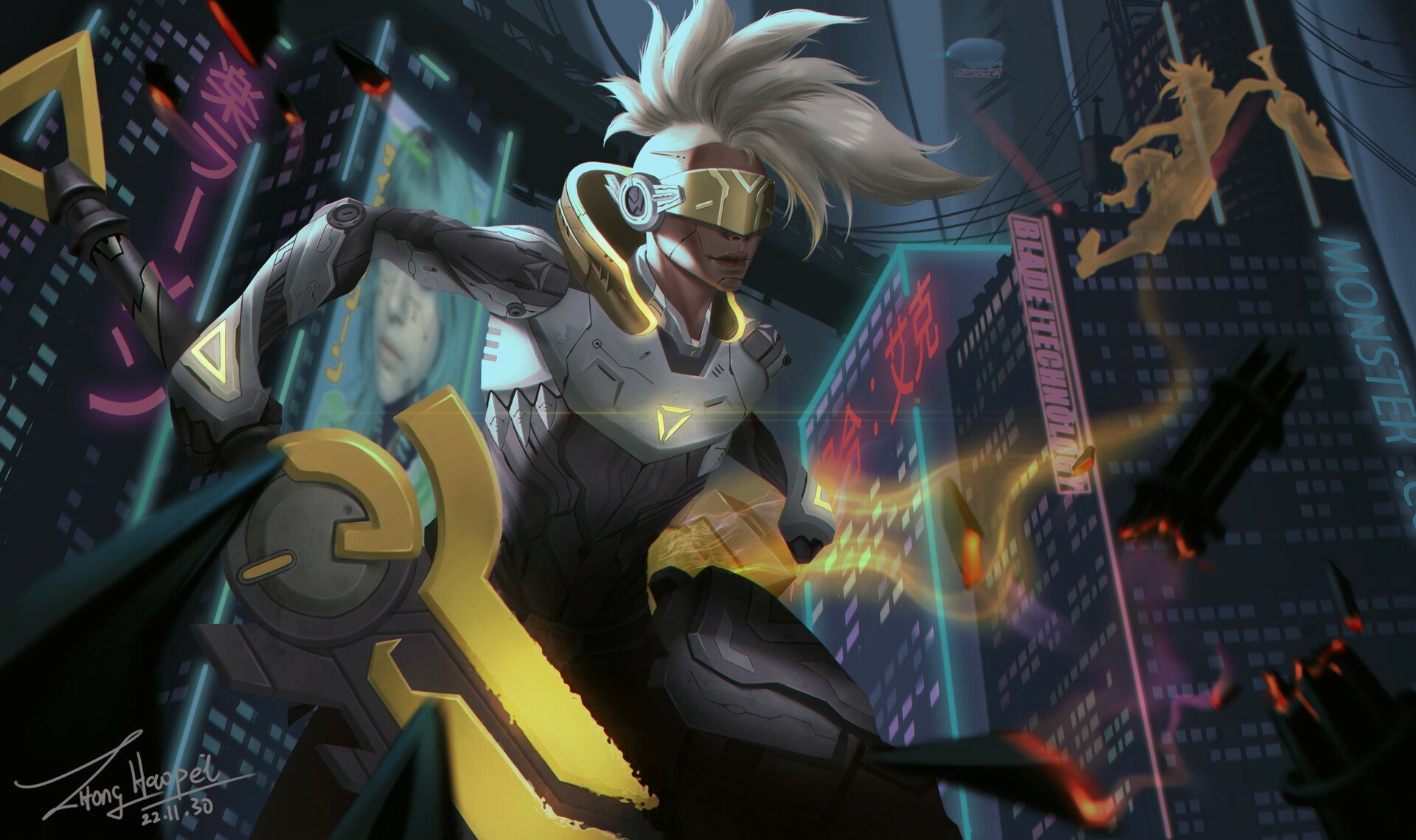 Download Ekko (League Of Legends) Video Game League Of Legends HD