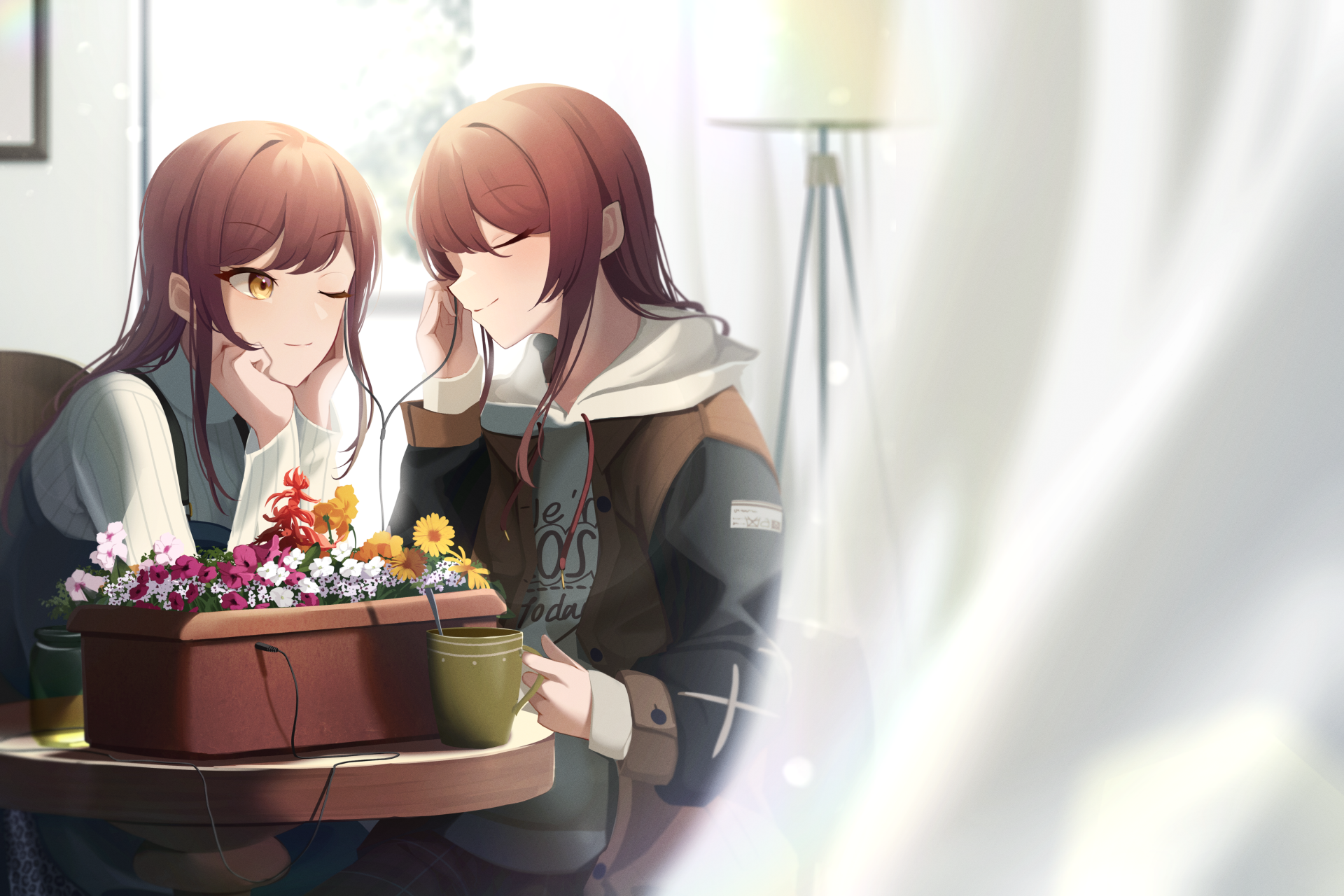 Download Tenka Osaki Amana Osaki Anime The IDOLM@STER: Shiny Colors 4k Ultra HD Wallpaper by かすてら