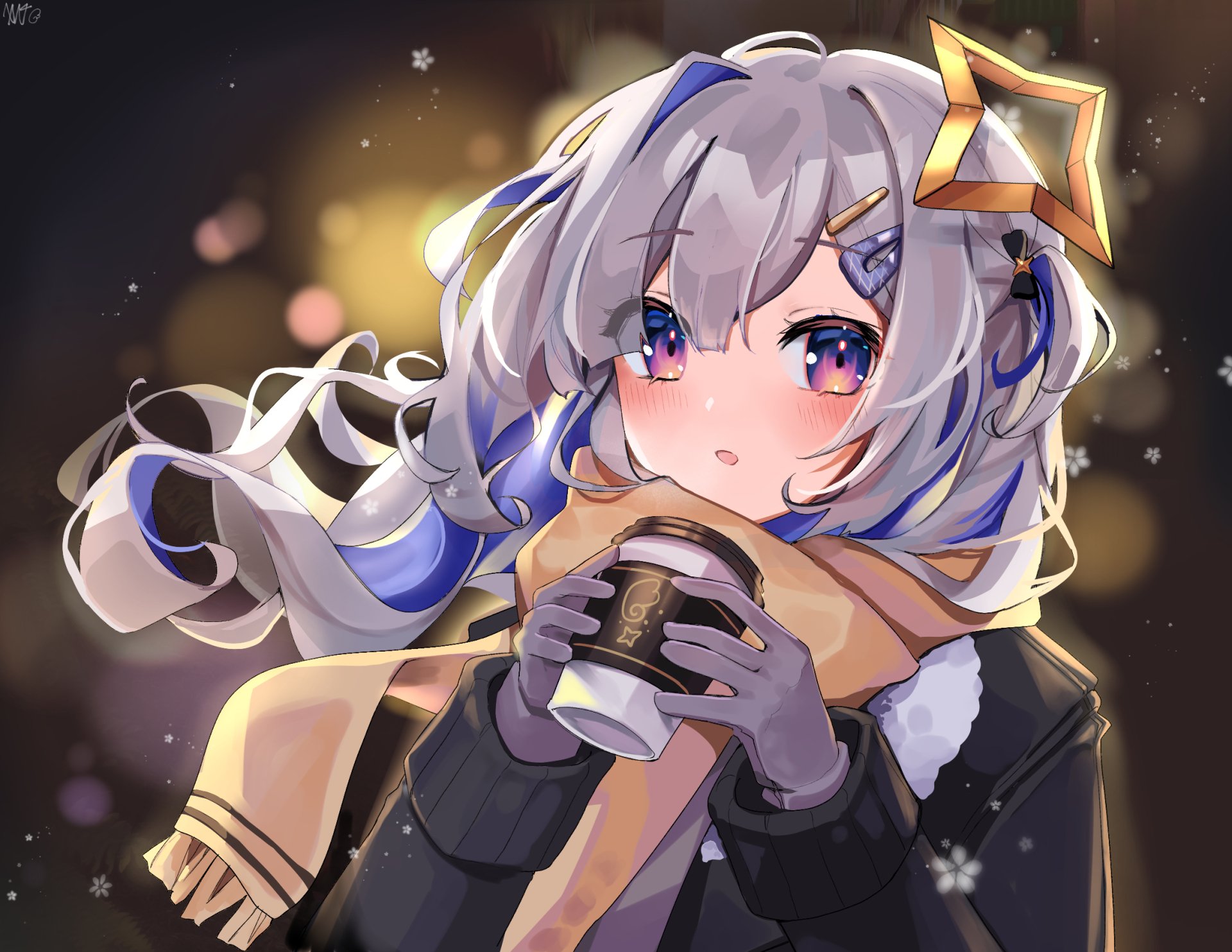 Download Amane Kanata Hololive Anime Virtual Youtuber HD Wallpaper by XIVI9