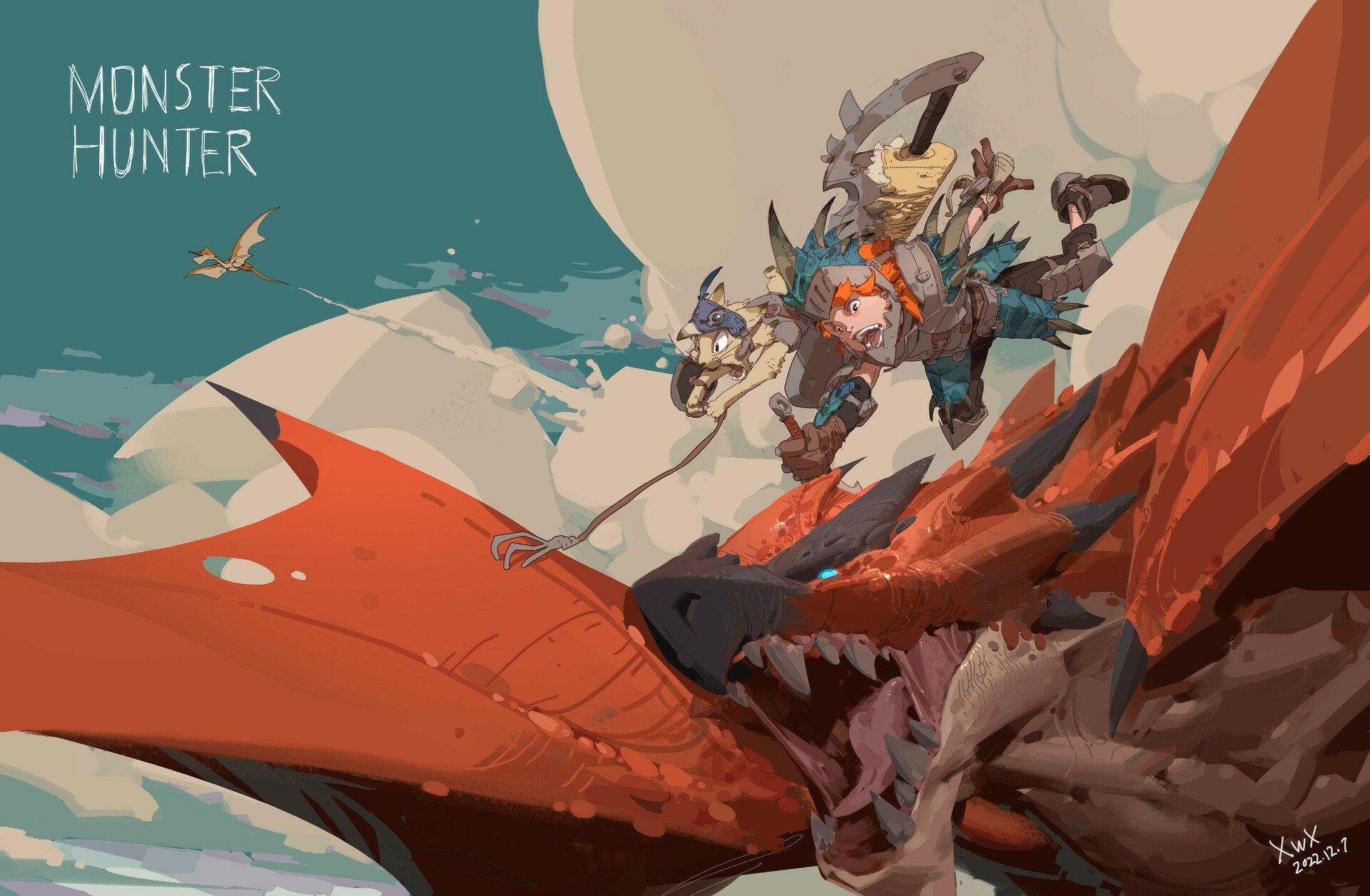 Anime - Monster Hunter Wallpaper  Monster hunter, Anime monsters, Monster  hunter world