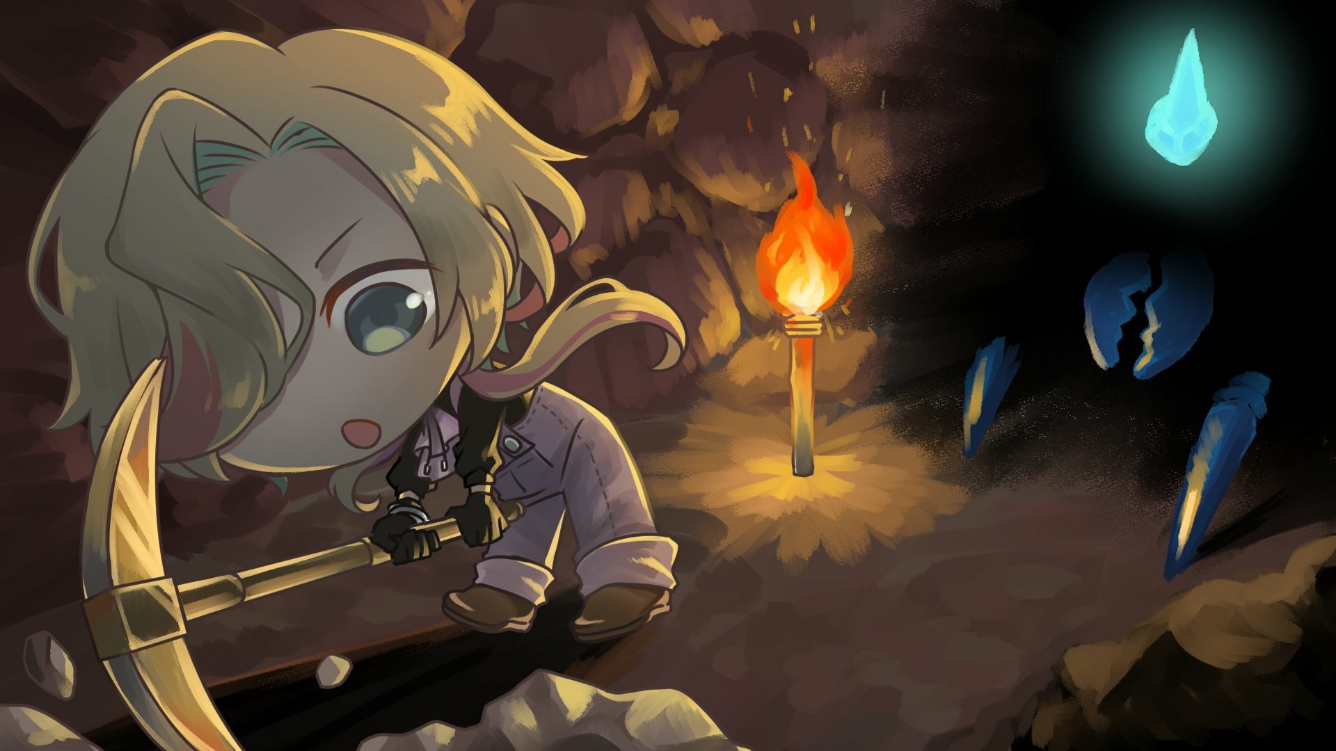 Download Holostars Utsugi Uyu Video Game Genshin Impact HD Wallpaper