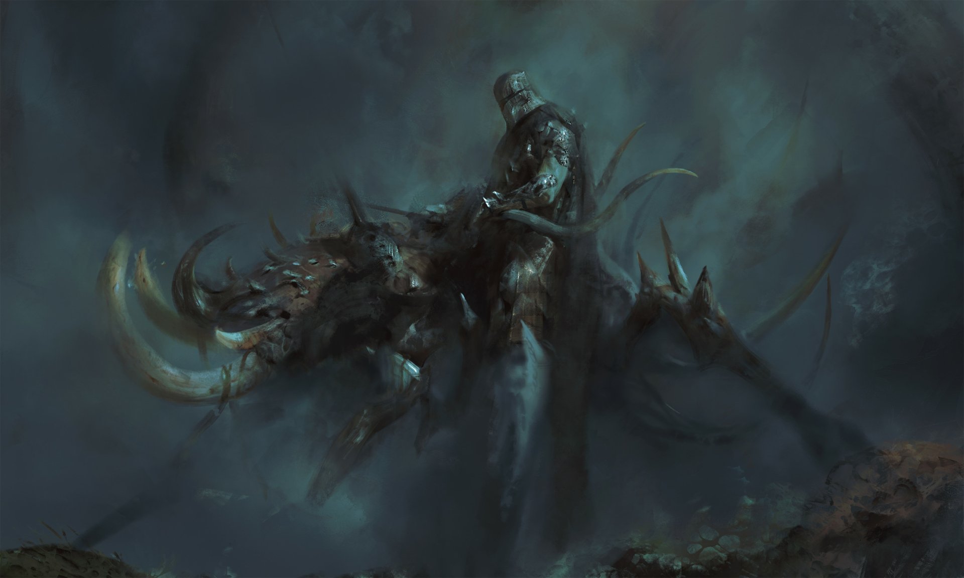 Download Dark Creature HD Wallpaper by Vladimir Matyukhin