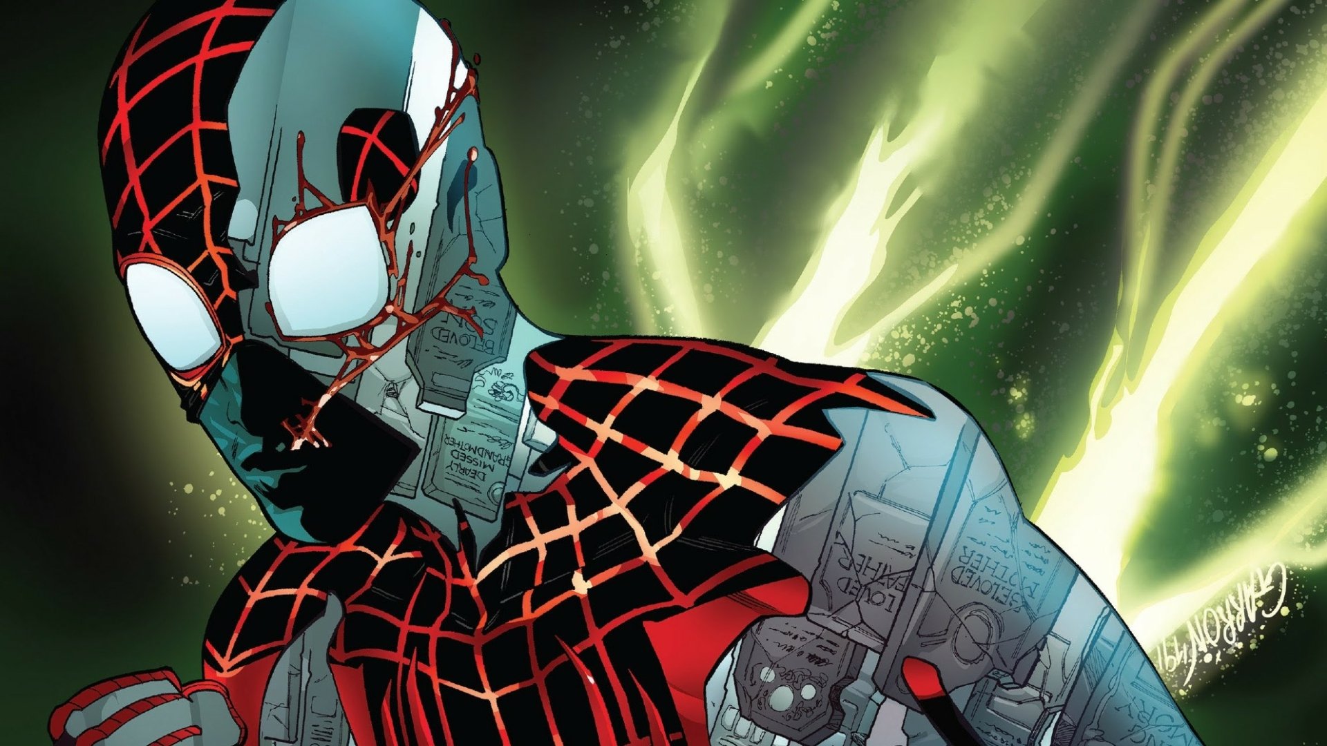 Download Miles Morales Comic Spider Man HD Wallpaper