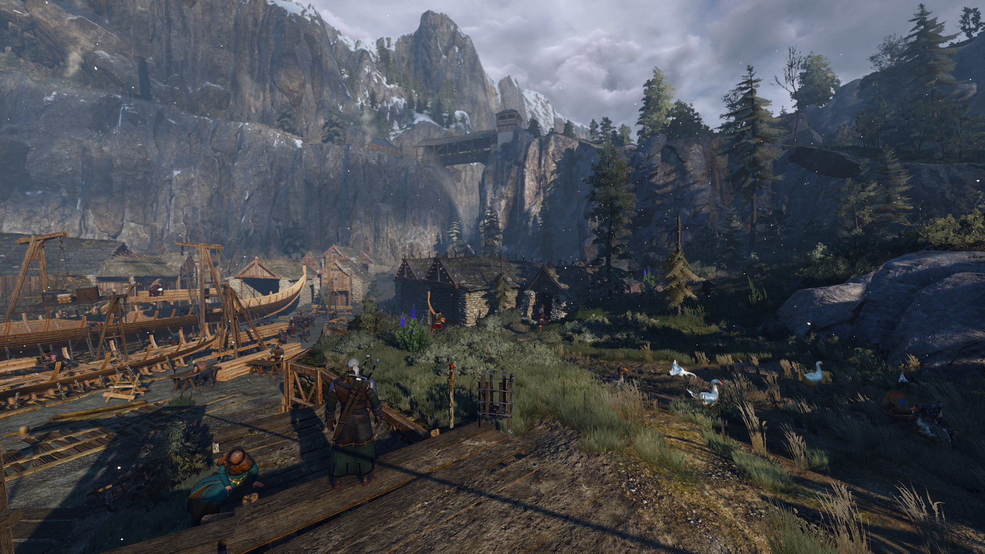 Skellige Day - The Witcher 3 Wild Hunt - Next Gen by i7mhmdb