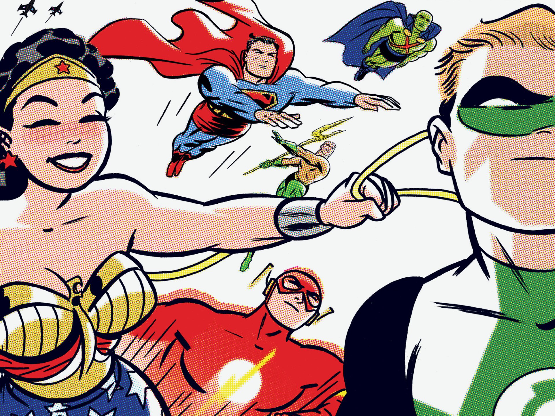 Download Comic DC: The New Frontier HD Wallpaper by Darwyn Cooke