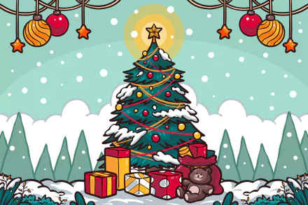 christmas tree holiday Christmas HD Desktop Wallpaper | Background Image
