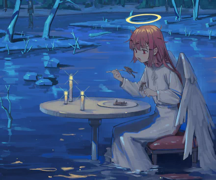 Anime angel anime angel HD Desktop Wallpaper | Background Image