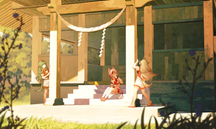 Anime Touhou HD Desktop Wallpaper | Background Image