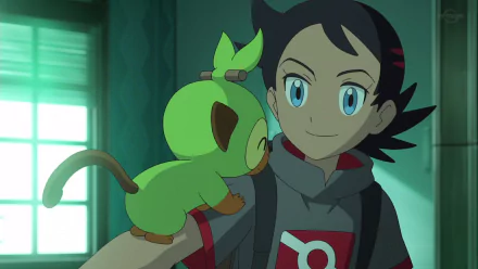Grookey (Pokémon) Goh (Pokémon) Anime Pokemon HD Desktop Wallpaper | Background Image