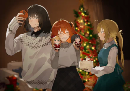  Saber, Gudako &amp; Oberon by korokoro728